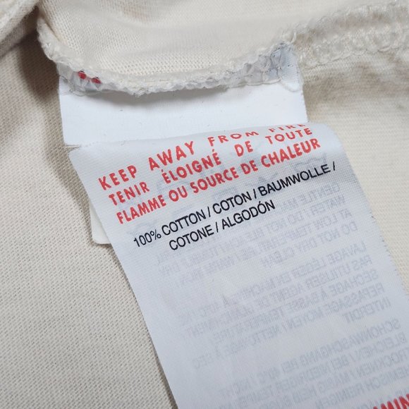 Puma Scuderia Ferrari Numero Uno Mens Lg T-Shirt Cream Checkered Racing Graphic - Picture 12 of 12